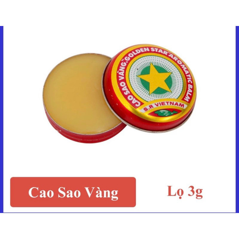 Cao sao vàng TW3 3g - combo 5