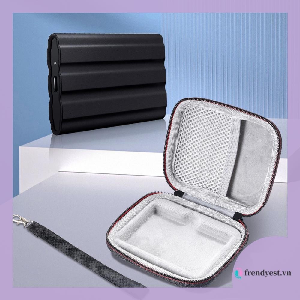 [Frendyest.vn] Hộp đựng cứng EVA cho SSD di động Samsung T7 Shield / T9 4TB / 2TB / 1TB