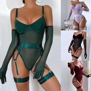 Bộ đồ lót lưới và bộ đồ lót lưới ren gợi cảm cho bộ sưu tập đồ lót nữ