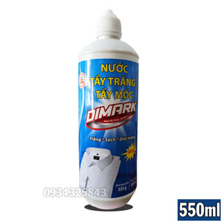 Nước tẩy mốc, thâm kim quần áo dimark 550ml