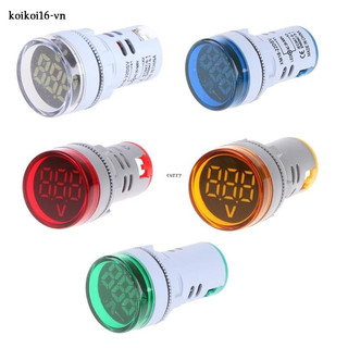 ✿ màn hình kỹ thuật số led vôn kế ac đèn báo điện áp 60-500v đèn báo đồng hồ
