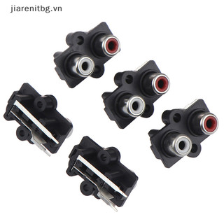 Jj 5 Cái 2 / 4 lỗ RCA Nữ Âm Thanh Stereo Jack AV Âm Thanh Đầu Vào Ổ Cắm Kết Nối VN