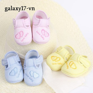 Giày tập đi đế mềm cho bé 0-12 tháng tuổi