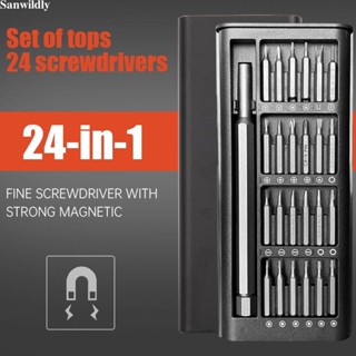 Bộ Tua Vít Đa Năng Bộ Tô Vít Đa Năng Mini 24 Đầu Nhỏ Sửa Điện Thoại, Mở Laptop, Mắt Kính, Đồng Hồ