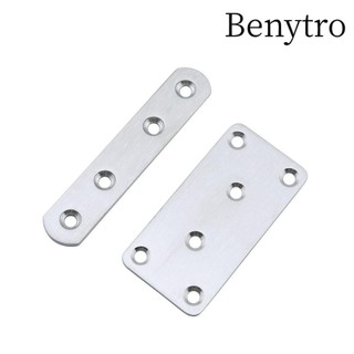 10 cái / bộ đầu nối góc nội thất, phụ kiện nội thất thép không gỉ góc phẳng giá đỡ kim loại, chân đế hữu ích hỗ trợ nẹp góc phải phần cứng gia đình