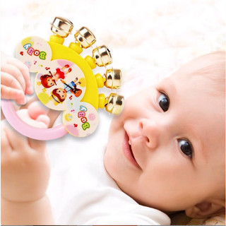 Đồ chơi xúc xắc cầm tay kêu leng keng cho bé yêu