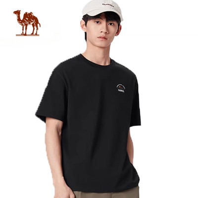 Áo thun nam lạc đà Cotton mùa hè ngoài trời cổ tròn ngắn tay nửa tay dành cho nữ