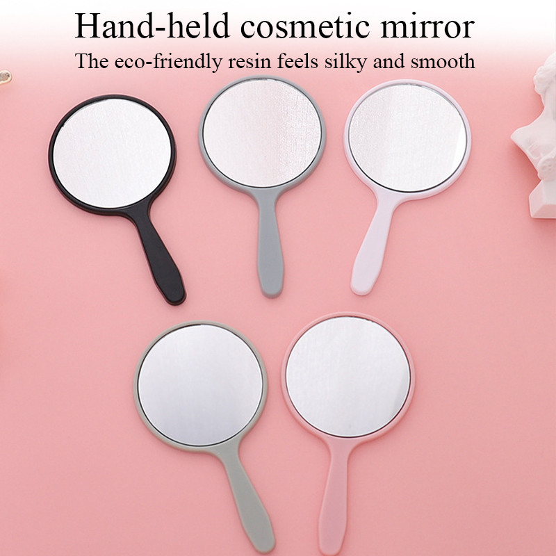 Gương cầm tay Gương trang điểm cầm tay Gương tròn nhỏ