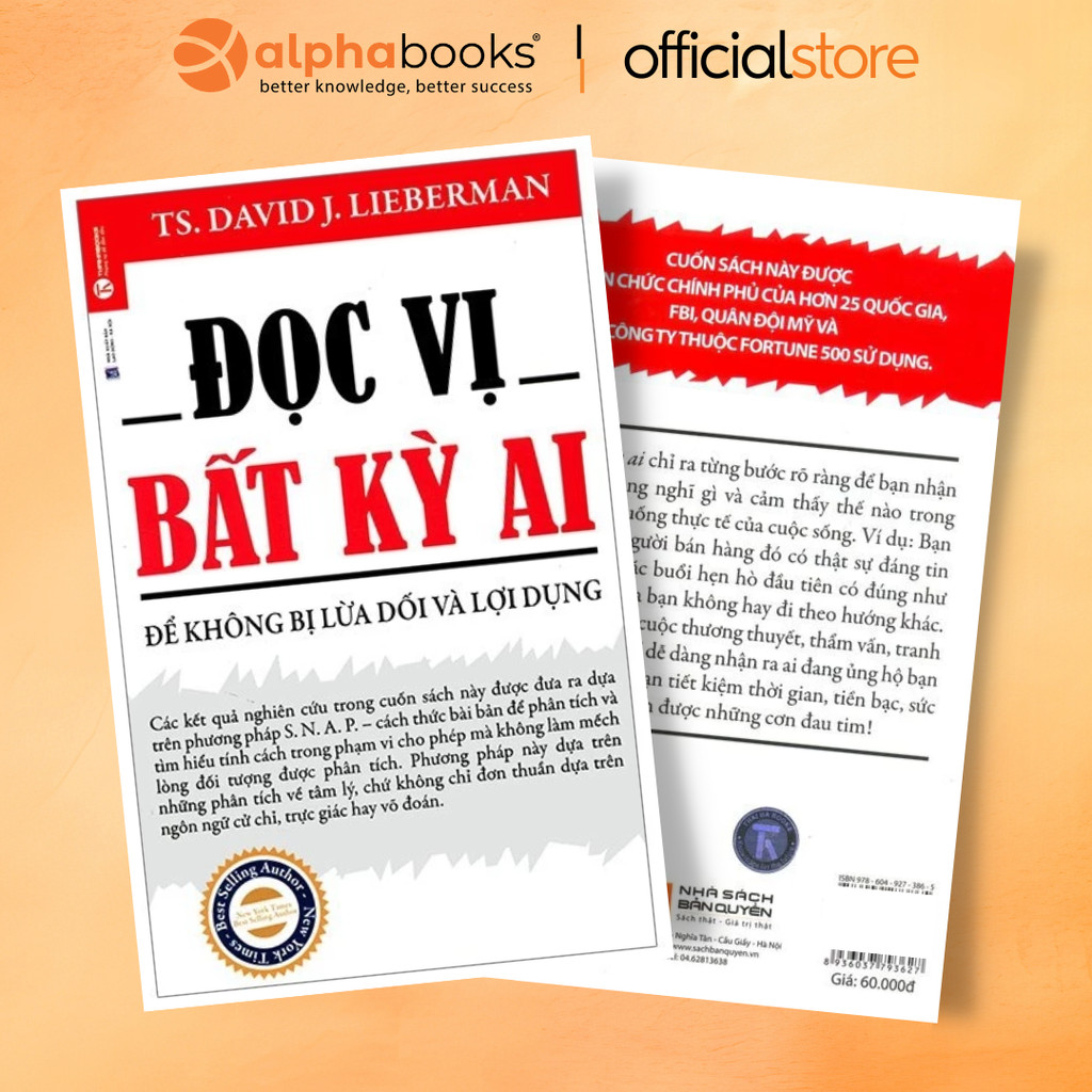 Sách - Đọc Vị Bất Kỳ Ai (Tái Bản Mới Nhất) - Thái Hà