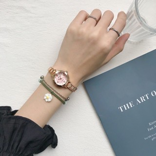 Đồng hồ nữ, khí chất đơn giản và đồng hồ đeo tay mini mặt số nhỏ cổ điển đa năng