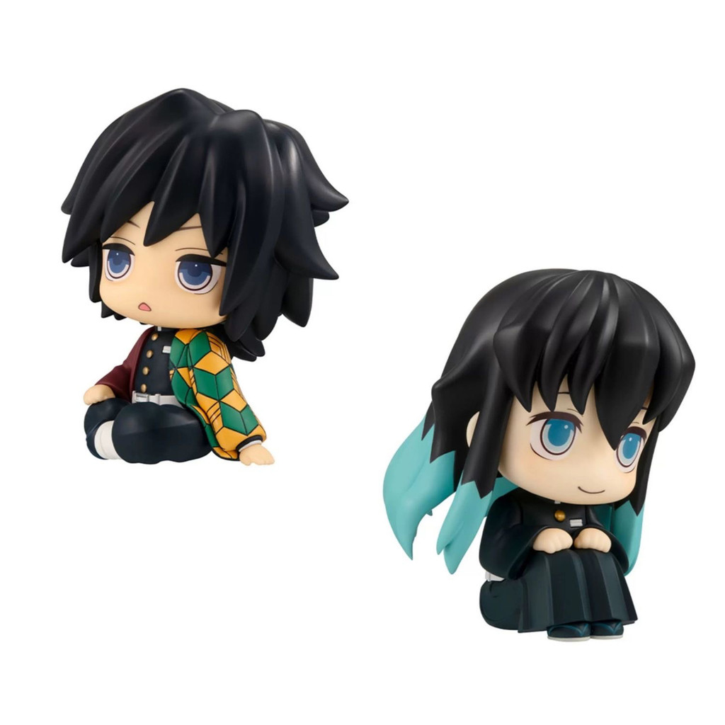 10cm Demon Slayer Anime Look Up Tomioka Giyuu Tokitou Muichirou Mô Hình Búp Bê PVC Đồ Trang Trí Phòn