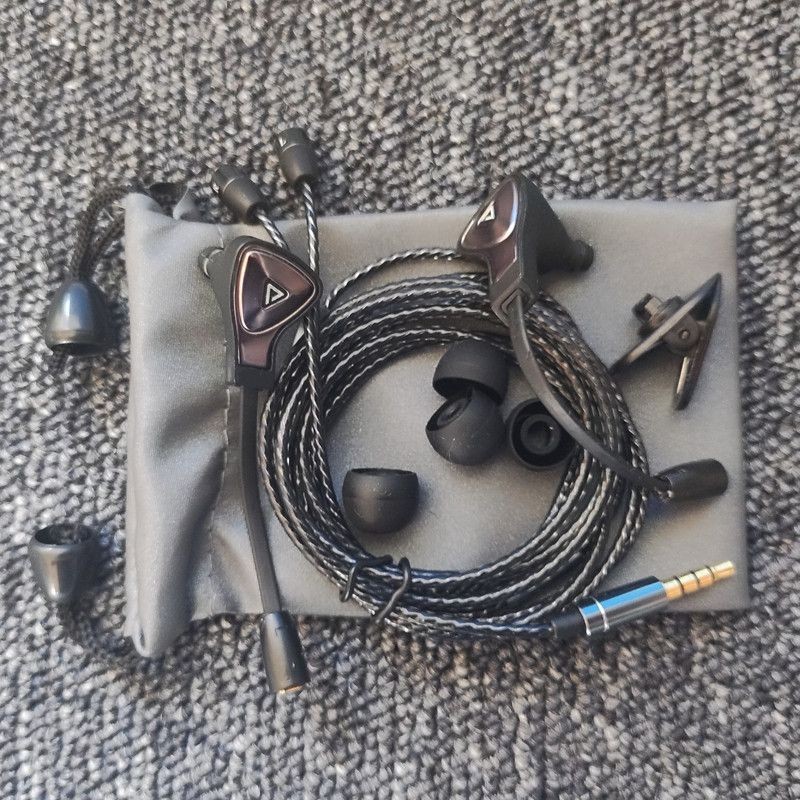 HJH Âm Thanh Ma Thuật DNA Với Lúa Mì In-line L-Plug Cắm MMCX Loa Siêu Trầm Tự Chế Live K Song Tai Ng