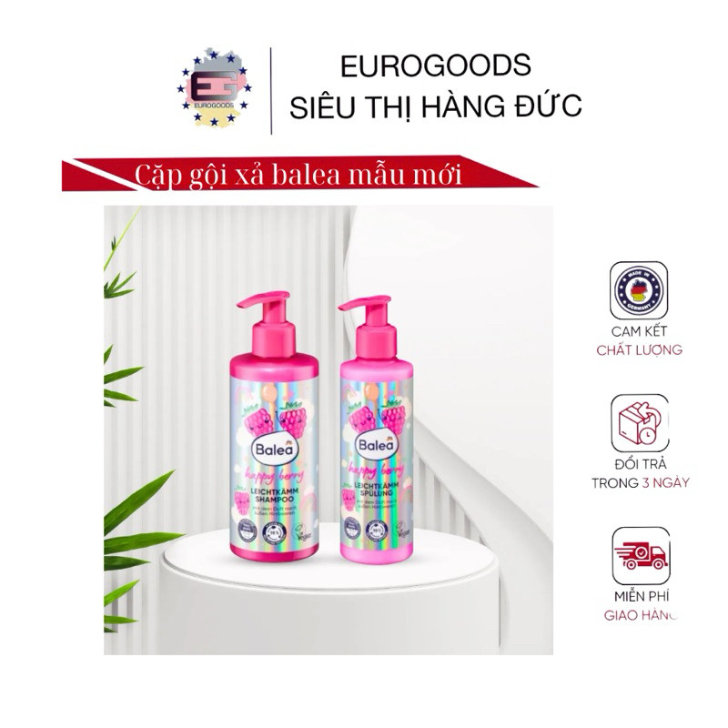 Bộ dưỡng tóc Balea ⚡ NỘI ĐỊA ĐỨC ⚡ Dầu gội xả, xịt dưỡng tóc Balea 2in1 Little Princess, Ocean Princ
