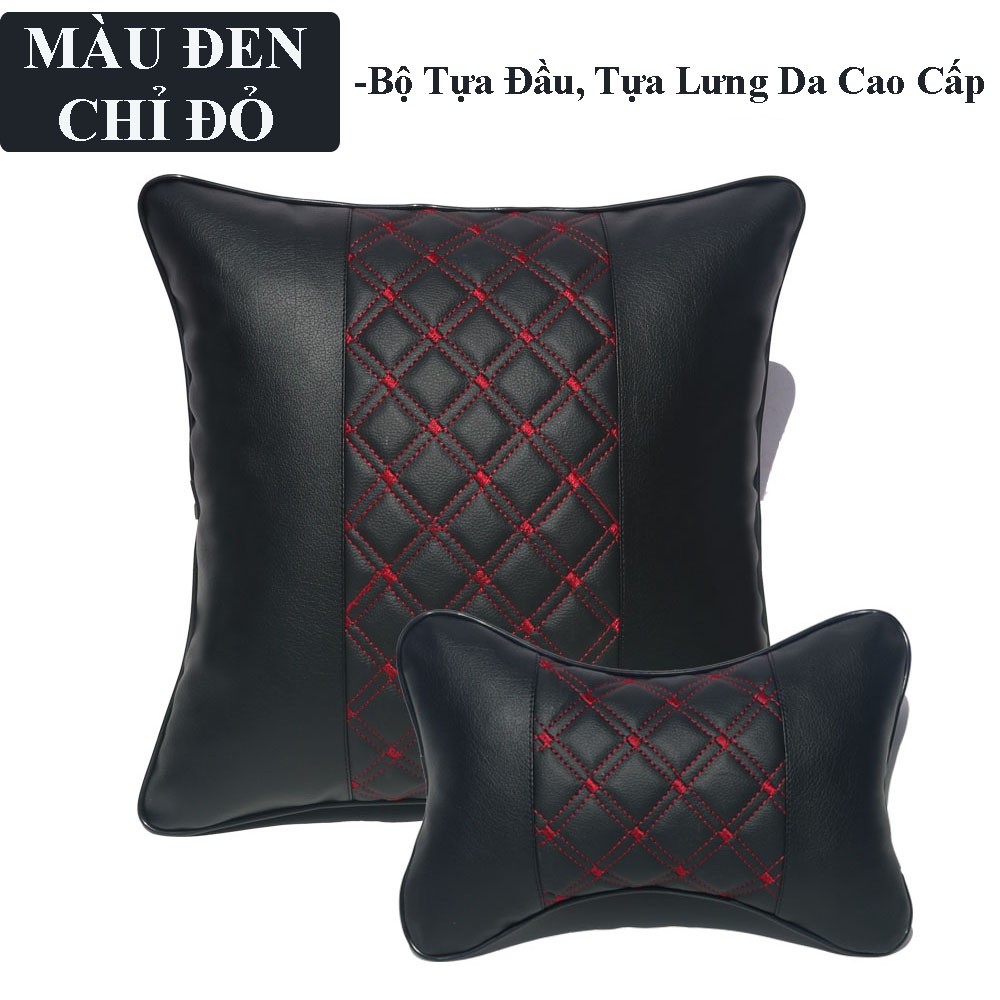 Gối Tựa Đầu ÔTô, Tựa Lưng ÔTô, Văn Phòng Da Nappa