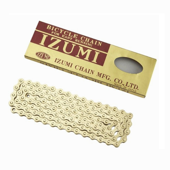 Xích Fixed gear IZUMI Nhật mã 2102 màu vàng