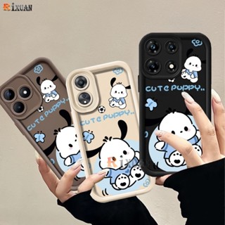  Dành Cho Oppo A18 A38 A58 A78 A16 A17k A7 A12 A15 A15S A1k A77 A3s A5s A31 A52 A92 A16K A77s F9 A37 A53 Reno 8T Hoạt Hình Dễ Thương Pochacco Chó Mắt Thiên Thần Ốp Lưng Mềm RIXUAN 