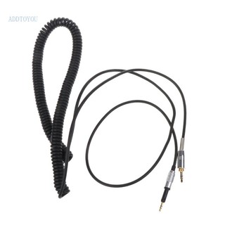 Cáp dây tai nghe thay thế TOYOU cho tai nghe HD598 Dây âm thanh nổi lò xo
