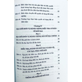 Sách - Luật Đất Đai (Được Thông Qua Ngày 18/01/2024)
