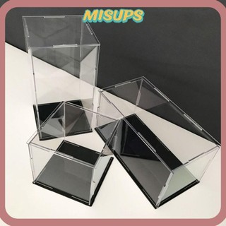 Misups Display Stand Tools Acrylic Transparent Display Kệ Trang Điểm Tổ Chức Anime Hình Giá Đỡ