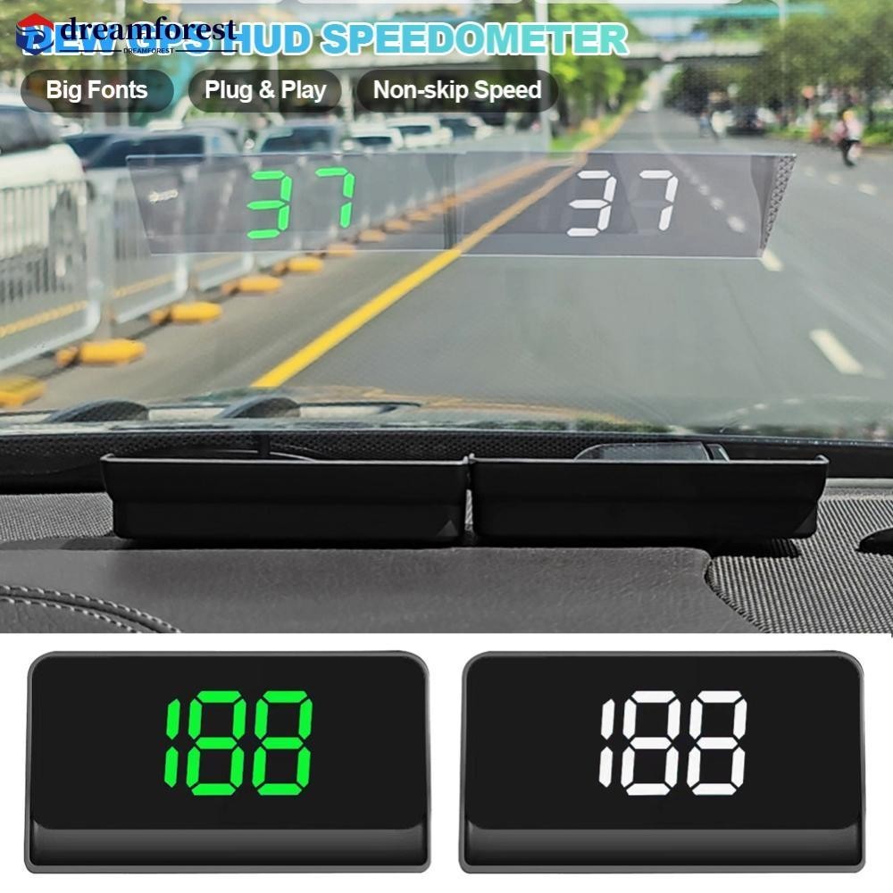 Dreamforest GPS ô tô HUD Head Up Display Đồng hồ tốc độ kỹ thuật số Đồng hồ tốc độ KMH / MPH cho ô tô Xe tải cắm và chạy Phụ kiện phụ tùng ô tô K5Z5