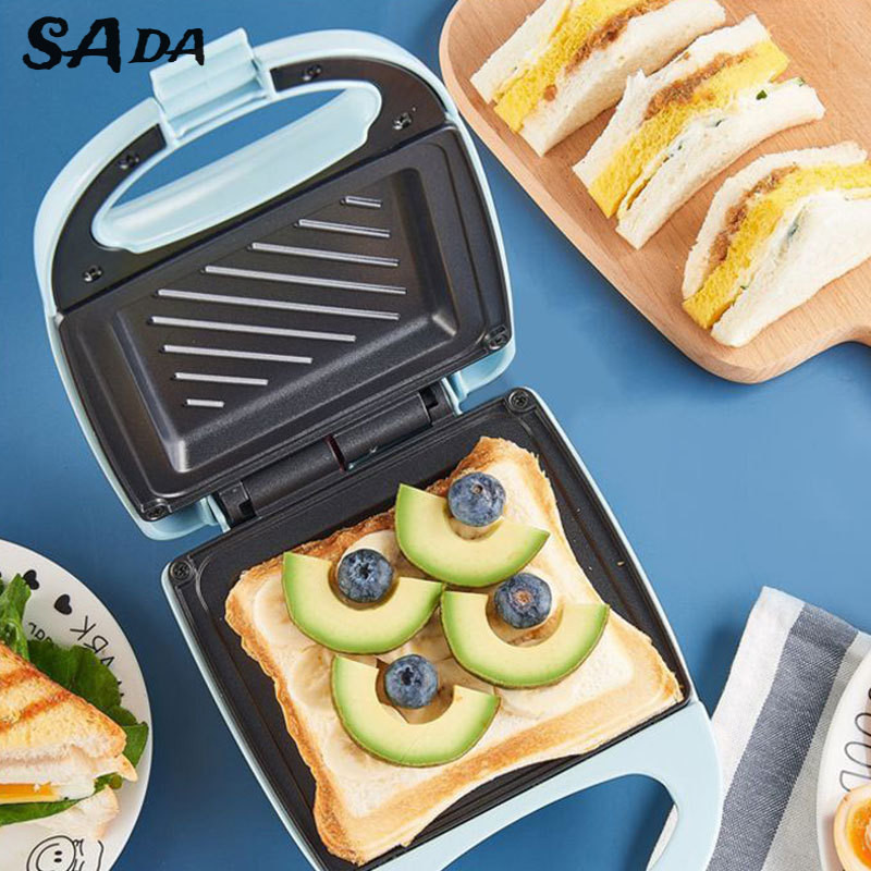 SADA Máy làm bánh sandwich AILIYA đa chức năng gia đình nhẹ máy ăn sáng bánh sandwich chảo điện bánh mì nướng máy