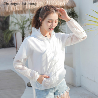 Áo khoác TGS Nữ Mùa Hè Chống Nắng Áo Chống Tia UV Nhanh Khô Thể Thao Áo Gió Đi Xe Đạp Chạy Bộ Áo JR