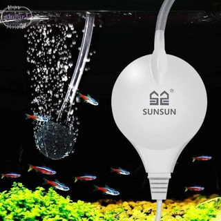 Máy bơm không khí bể cá AHOUR1, Máy nén khí siêu im lặng 220-240V, Phụ kiện bể cá Ổ cắm đôi có thể điều chỉnh Máy bơm oxy bể cá Mini Bát cá nuôi cá