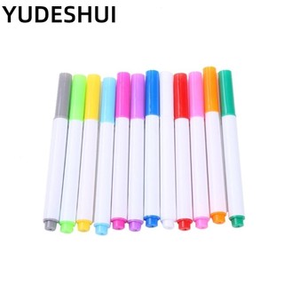 YUDESHUI 12 Bộ Màu Sắc Khác Nhau Đồ Dùng Giáo Viên Bảng Phấn Bút Đánh Dấu Phấn Chất Lỏng Phấn