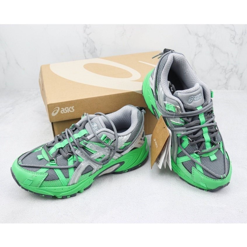 Asics Asics Gel-Kahana tr V2 “Xám / Xanh ” giày thể thao nam thường ngày chạy bộ ngoài trời