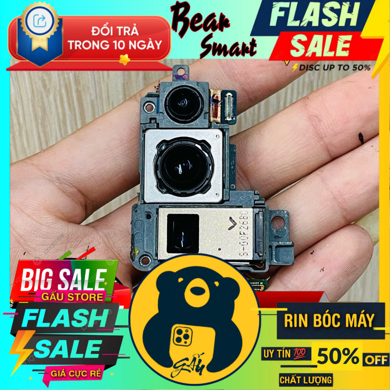 Bộ Camera Sau Samsung Note 20 Utral / Note 20 Utral 5G Rin Bóc Máy / N986B N986U N986N N986F N986 No