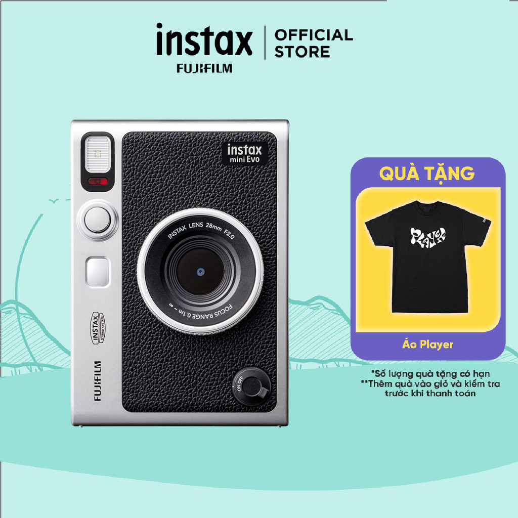 Máy Ảnh Chụp Lấy Liền Fujifilm Instax Mini Evo - Bảo Hành 1 Năm