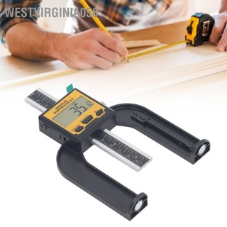 Westvirginia058 Thước đo độ sâu kỹ thuật số 0 đến 80mm Độ chính xác cao Đa chức năng