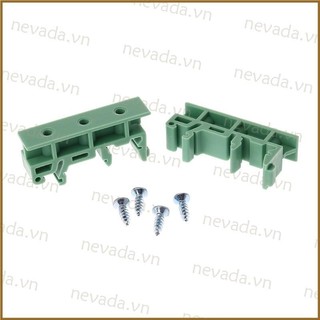 Nev ♕ 2 chân đế gắn pcb drg-01 cho din 35mm rail adapter bảng mạch gắn giá đỡ thay thế các bộ phận