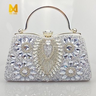 Túi ly hợp tiệc sáng bóng kim cương mới