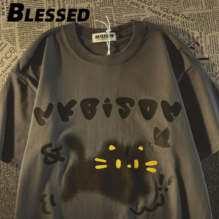 Blessed áo phông áo thun nữ croptop baby tee phổ biến xu hướng Dễ thương Xu hướng WTX2440NNR 21Z240521