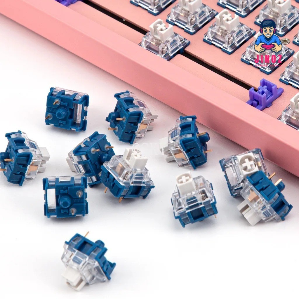 Switch TTC Speed Silver | 45gr | Linear | Switch bàn phím cơ cho gaming - Jinoz Gaming Studio