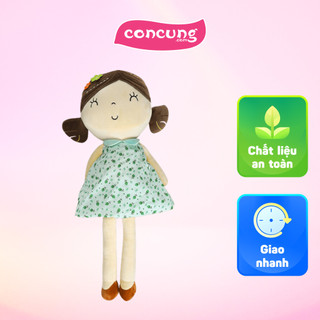 Búp bê nhồi bông Animo váy xanh hoa