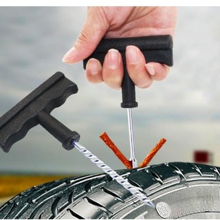 Bộ Dụng Cụ Vá Xăm Xe Không Ruột Mini Chuyên Dụng Cho Xe Hơi Xe Ô Tô Xe Máy, Vá Lụi,  Vá Rút Bánh Không Săm Khẩn Cấp