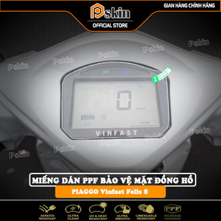 Bộ 2 miếng dán PPF bảo vệ mặt đồng hồ xe Vinfast Feliz S - Pskin ( Bảo hành 12 tháng)