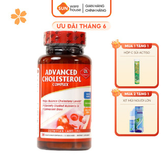 Viên Uống Hỗ Trợ Giảm Mỡ Máu OLYMPIAN LABS Advanced Cholesterol Complex 30 Viên
