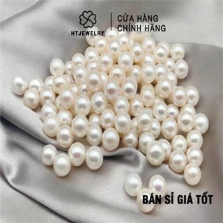 Túi 50 / 100 Hạt nhựa ABS giả hạt trai nguyên liệu làm handmade HTJEWELRY PL153