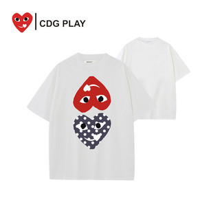 Áo thun ngắn tay CDG PLAY dành cho nữ Áo thường ngày thời trang dành cho nam