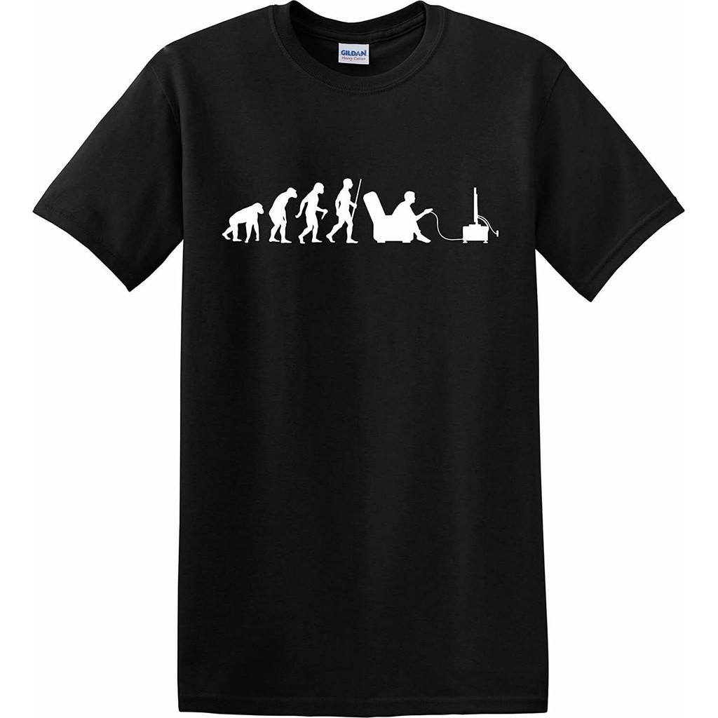 The Gamer Evolution Of Gamer Áo thun Game thủ Ngộ nghĩnh Giáng sinh Top Tee Áo thun