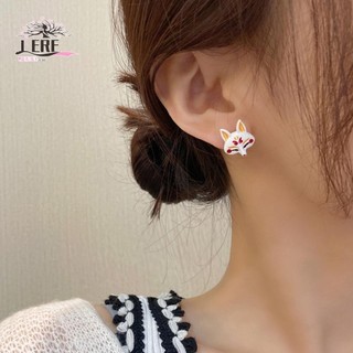 Jeremy1 nữ bông tai bông tai eleagnt hoa ngọt ngào tua rua pendent động vật nhật bản sakura thả bông tai