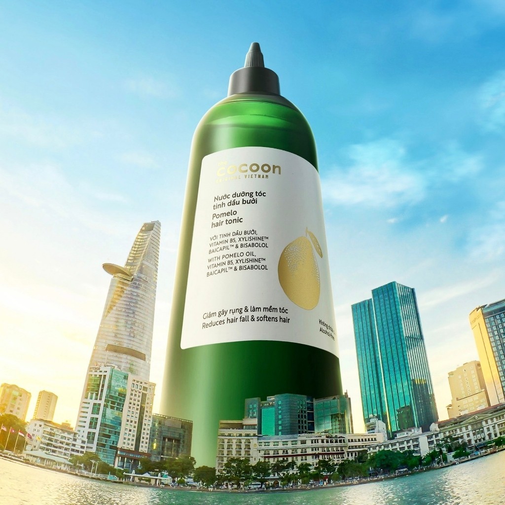 Bigsize 310ML Nước dưỡng tóc tinh dầu bưởi Cocoon giúp ngăn ngừa gãy rụng & làm mềm tóc 310ml