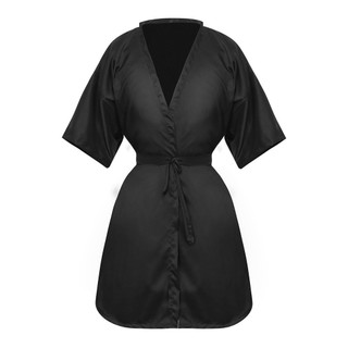 Lurrose 1 Salon Áo choàng khách hàng Áo choàng Cape Hair Salon Cắt tóc Smock cho khách hàng Phong cách Kimono