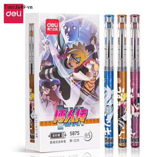 Toxicla49 1 bút nước deli x naruto s875 ngong 0.5 inch đen