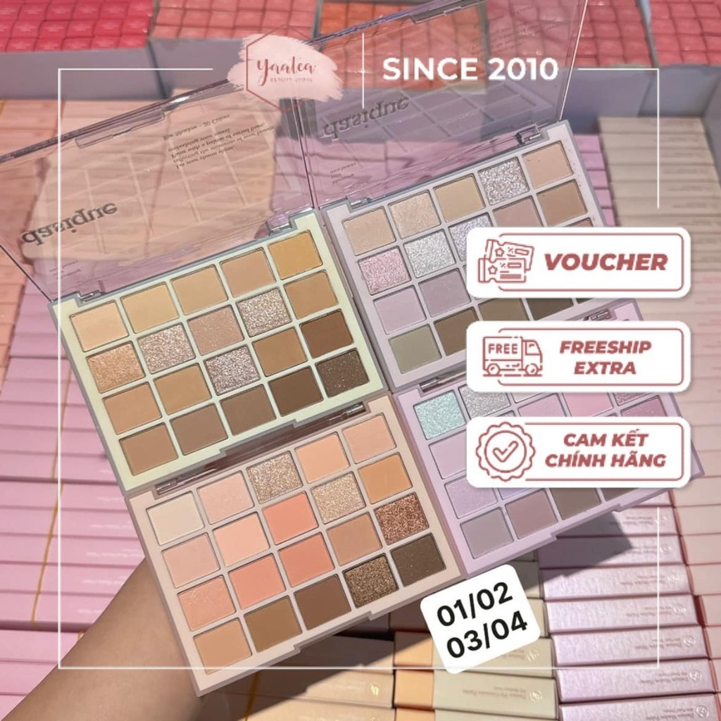 [NEW] BẢNG MẮT DASIQUE 20 Ô