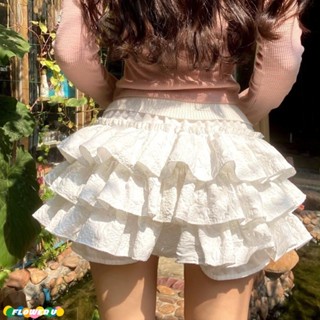 (Giao hàng nhanh tại Hà Nội)Váy Ba Lê Ngắn 3 Lớp Thời Trang Mới Chân Váy Ren Tầng Xếp Ly Dáng Ngắn Lưng Cạp Chun