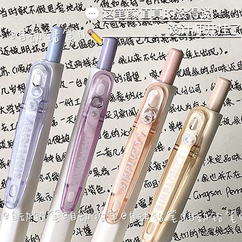 Bút Chì Kim MURA Ngòi 0.5mm có đệm tay bông không gây đau tay khi viết lâu